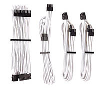 Corsair Premium Individually Sleeved PSU Cables Starter Kit Type 4 Gen 4 Белый
