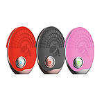 Ультразвукова Електрична Силіконова Щітка Масажер Для Обличчя з Функцією фототерапії Рожева, фото 6