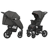 Прогулочная коляска Tilly Omega T-1611 Dark Grey , Time Toys