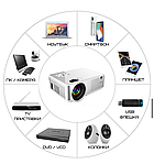 Проектор Портативний Мультимедійний 2800 lumen Cheerlux C9 Android з WIFI, фото 4