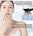 Мікрострумовий Масажер Для Обличчя З Функцією EMS + Фототерапія (Холод Тепло) Для Ліфтингу Омолодження та Підтяжки Шкіри Білий, фото 6