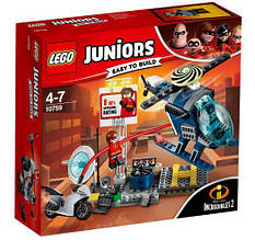 Лего Набір LEGO Juniors Еластика Погоня на Дасті 10759 Дитячий Конструктор LEGO