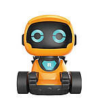 Інтерактивний Робот На Радіокеруванні Робот Іграшка Програмований зі світлом і Звуком Жовтогарячий, фото 4