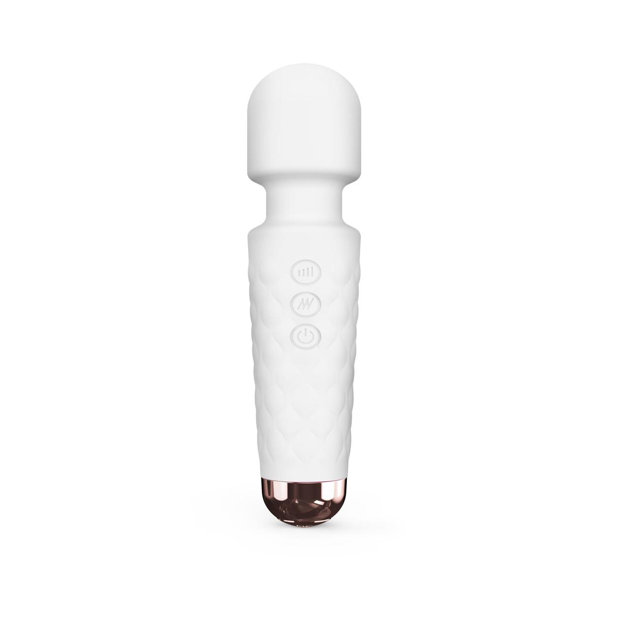Мініібромасажер Dorcel Wand Mini Wanderful White