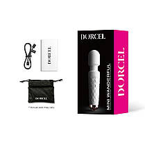 Мініібромасажер Dorcel Wand Mini Wanderful White, фото 5