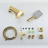 Змішувач для ванни GAPPO G3207-3, золото, фото 6