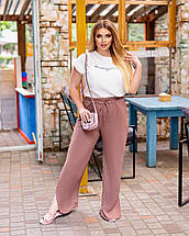 Неймовірний жіночий костюм, тканина "Трикотаж+Жатка" 50, 52 розмір 50, фото 4