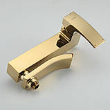 Змішувач для ванни GAPPO G3207-3, золото, фото 3