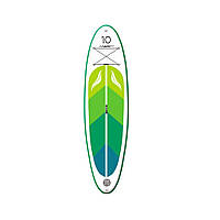 Надувна SUP дошка AERO Board 2.0 (305х15х80 см) 10' Green Leaf
