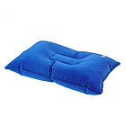 Надувна туристична подушка для подорожей та кемпінгу Supretto, Синій (Арт. 5991-2), фото 3