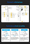 Cтабілізатор для телефона й екшн-камери стідікам триосьовий з АКБ 4000 мА·год Axacam S5B, фото 7