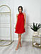 Сукня-трапеція RS248 Червоний XL, фото 5