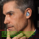 Бездротові навушники Вкладки Bluetooth Вакуумні з LED-екраном і Вбудованим Чипом Bluetrum Sainyer T68, фото 7