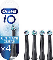 Сменные насадки для электрической зубной щетки Braun Oral-B IO Ultimate Clean 4 шт