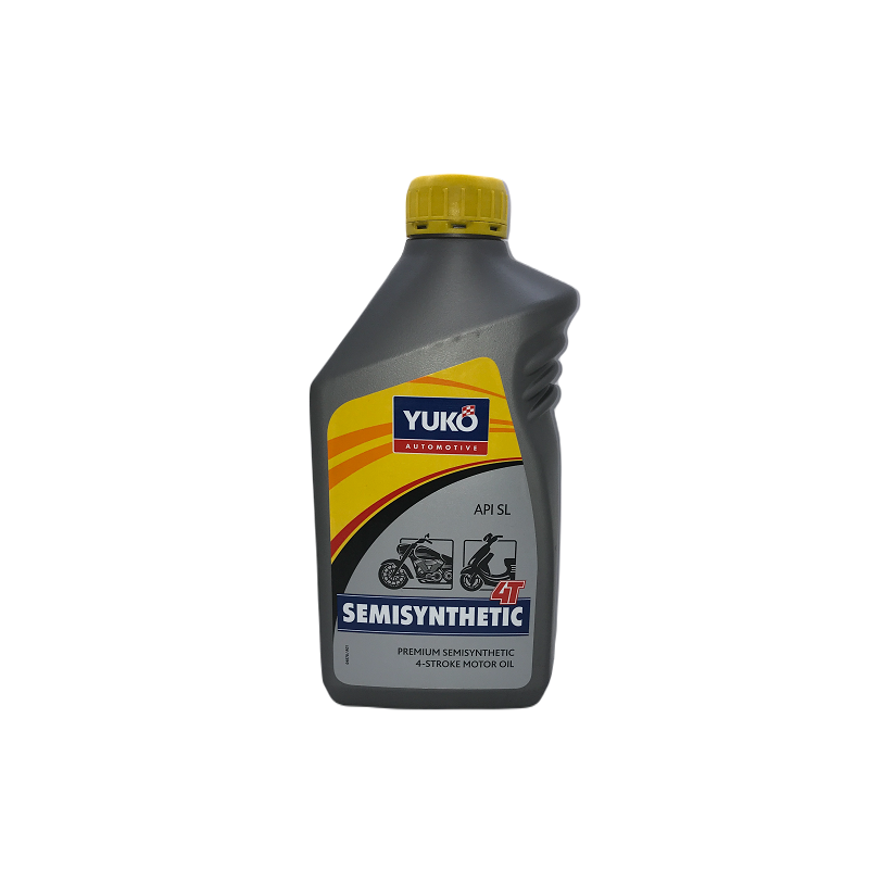 Олива мот. 4T 10w40 SEMISYNTH API SJ.SG 1л YUKO (масло канистра 1л.)