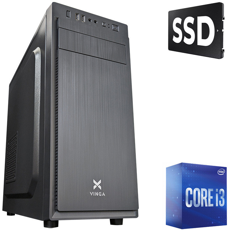 Офісний ПК ZEVS PC A115 Intel core i3 2100 + 240 GB SSD + Програми!