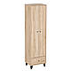 Шафа-17 для одягу 50х40х180 см. Колір Ательє світлий, фото 4