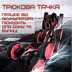 Швидкісна Машинка Перевертень на Радіокеруванні з LED Підсвічуванням і Обертовим Корпусом Трюкова Машинка на Акумуляторі MKB Fancy, фото 2