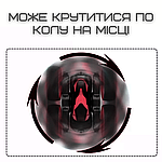 Швидкісна Машинка Перевертень на Радіокеруванні з LED Підсвічуванням і Обертовим Корпусом Трюкова Машинка на Акумуляторі MKB Fancy, фото 5