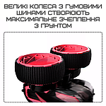Швидкісна Машинка Перевертень на Радіокеруванні з LED Підсвічуванням і Обертовим Корпусом Трюкова Машинка на Акумуляторі MKB Fancy, фото 6