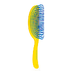 Щітка для волосся продувна Salon Professional, Жовта, фото 3