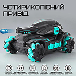 Іграшка Танк з Браслетом та Пультом Управління на Орбізах з Акумулятором + LED Підсвічування + Музика + Демо Режим Радіокерований, фото 4