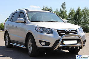 Пороги "Premium" Гундай Санта Фе (d: 60м) Hyundai Santa fe 2006-2013