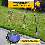 Світильник Лампочка LED Для Саду Декоративний Водонепроникний Ліхтар Для Клумби на Дачу 2в1 з Датчиком Світла на Сонячній Батареї, фото 8