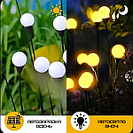 Ліхтар Світильник для Саду 2 Комплекта 12 Штук LED Лампочки Декоративні Водонепроникні IPX5 Для Клумби на, фото 4