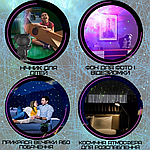 Проєктор Зоряного Неба Космонавт Світлодіодний LED Нічник Галактика з Лазерною Проєкцією для дітей і дорослих, фото 9