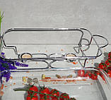 Марміт настільний зі скляною місткістю 3 л EB-1441 Марміт із підігрівом на підставці Марміт для других страв, фото 5