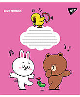 Зошит нотний в музичку школу А5/12 YES Line friends (766255), фото 3