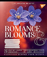 Зошит шкільний А5/18 клітинка YES Romance blooms  набір 25 шт. (766332), фото 4