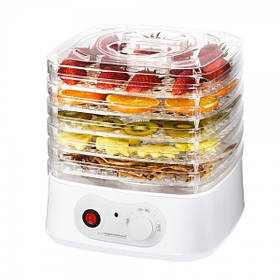 Сушарка для грибів, овочів, фруктів Esperanza EKD004 5 піддонів 250вт.