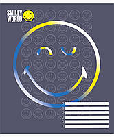 Зошит шкільний А5/24 лінія YES Smiley world  набір 20 шт. (766398), фото 3