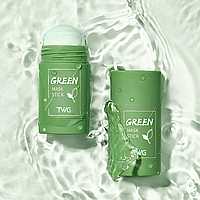 Маска для лица Green Tea Mask Stick от Nicor с экстрактом зеленого чая, глиняная, в форме стика