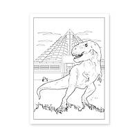 Розмальовка А4 YES Jurassic park 12 стор. (742916), фото 2