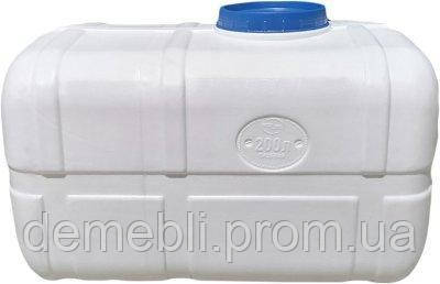 Купить Емкость для воды 200 литров белая пищевая прямоугольная demebli ...