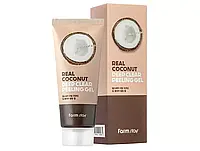 Пилинг-гель для лица с экстрактом кокоса FarmStay Real Coconut Deep Clear Peeling Gel, 100мл Южная Корея