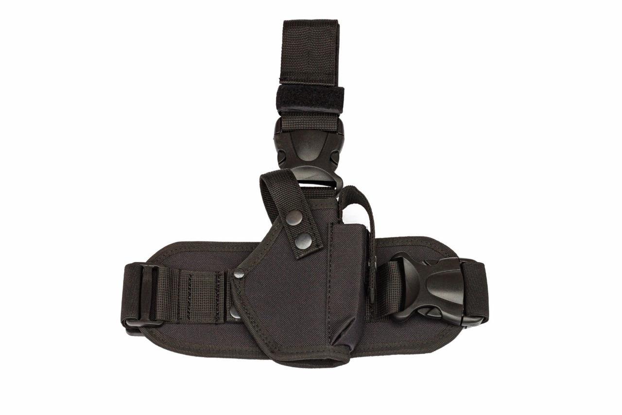 Кобура стегновий ПМ з платформою (oxford 600d, чорний)