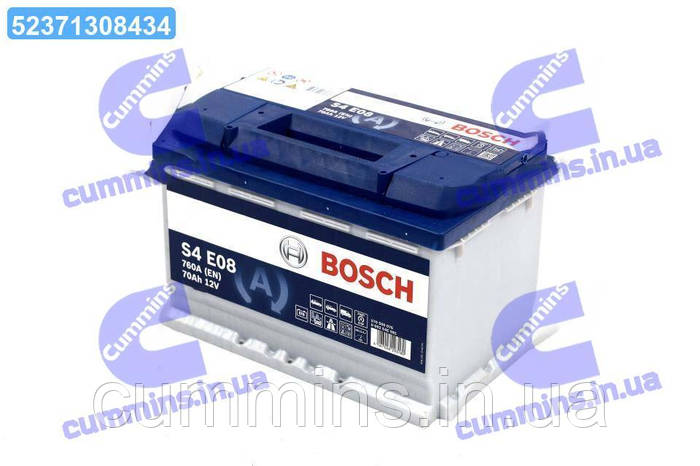 Купить Аккумулятор 70Ah-12v BOSCH EFB (S4E08) (278x175x190),R,EN760 ...