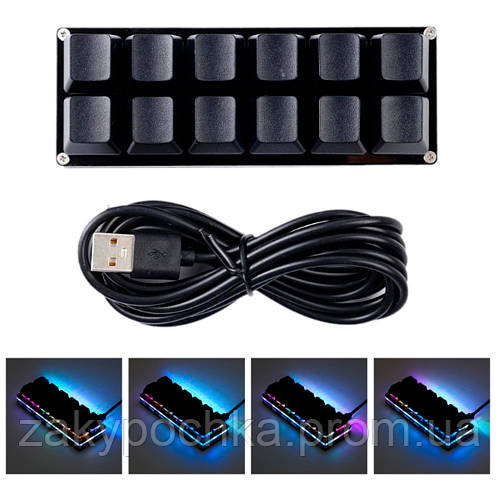 Купить USB/RGB/ программируемая Механическая клавиатура Черный, цена ...