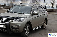 Пороги "Premium" Лифан ХС 60 (d: 60мм) Lifan XC 60 2012+