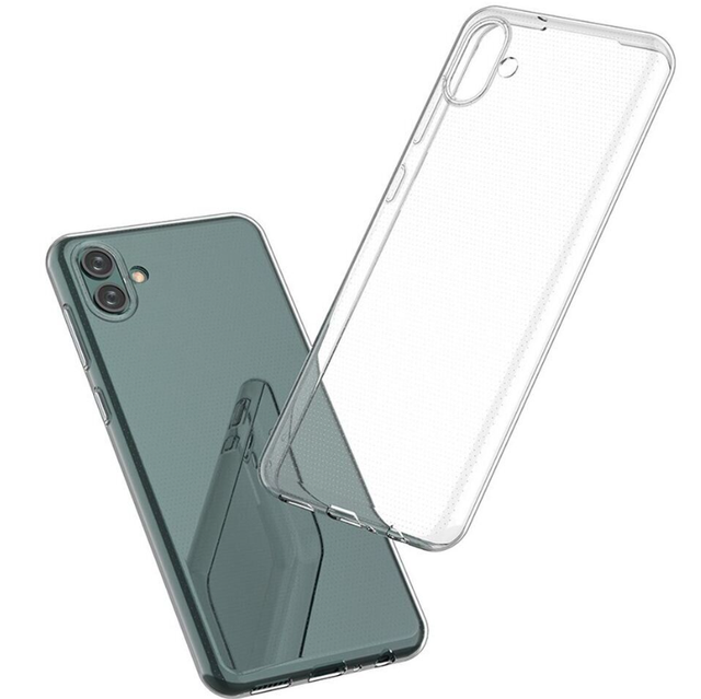 Прозорий силіконовий чохол для Samsung Galaxy A04e (SM-A042F) Прозорий силіконовий чохол для Samsung Galaxy A04e (SM-A042F)