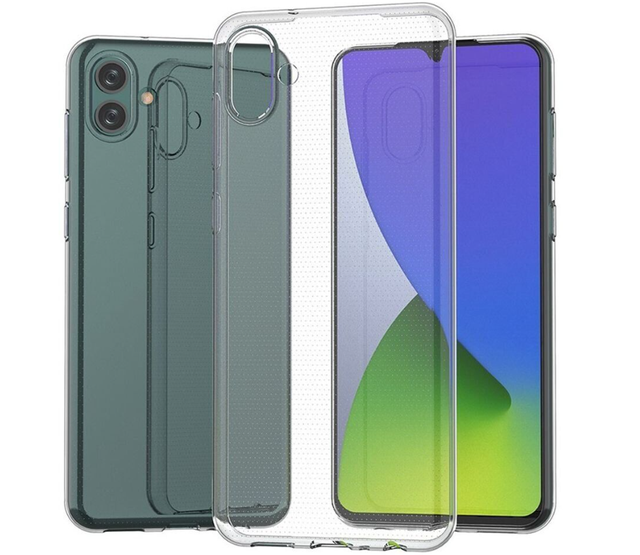 Прозорий силіконовий чохол для Samsung Galaxy A04e (SM-A042F) Прозорий силіконовий чохол для Samsung Galaxy A04e (SM-A042F)