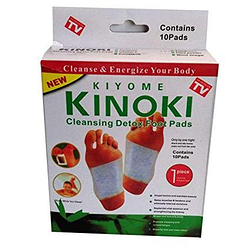 Пластир для ніг медичний детоксикаційний Kinoki Cleansing Detox Foot Pads 10 шт