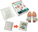 Медичний пластир детоксикаційний для ніг Kinoki Cleansing Detox Foot Pads 10 шт3, фото 6