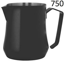 Пітчер молочник Motta TULIP Nera Black 750 мл. (Чорний)