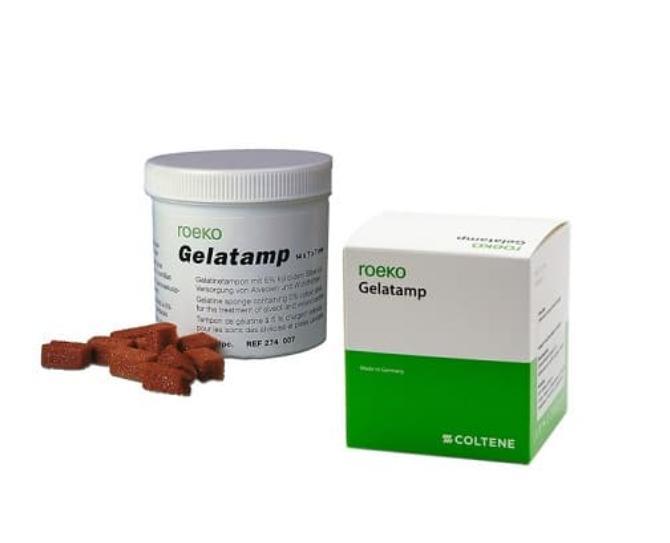 Гемостатична губка Gelatamp 50шт. ROEKO