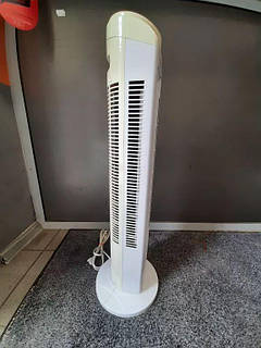 Вентилятор колонний підлоговий Silver Crest STV 45C2 White 45 ват. 3 швидкості. Таймер 120 хв. Висота 76 см.